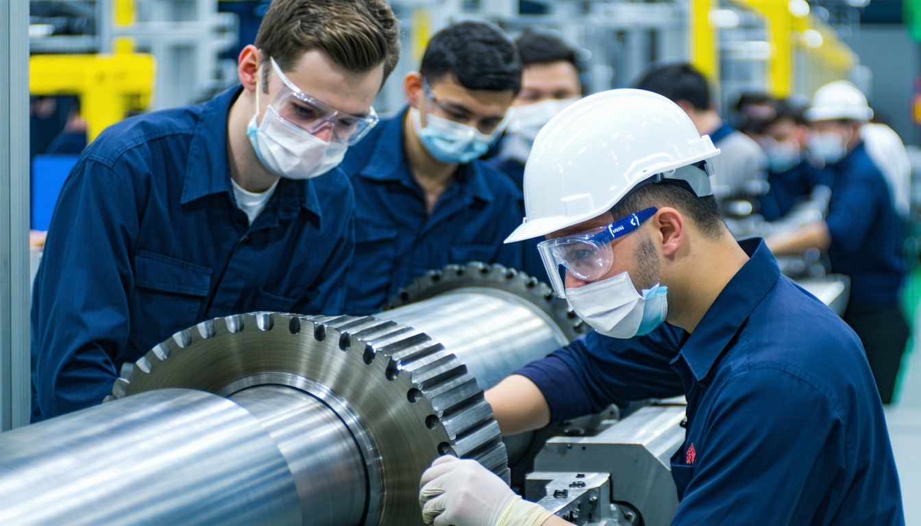 manufacturing company and employees