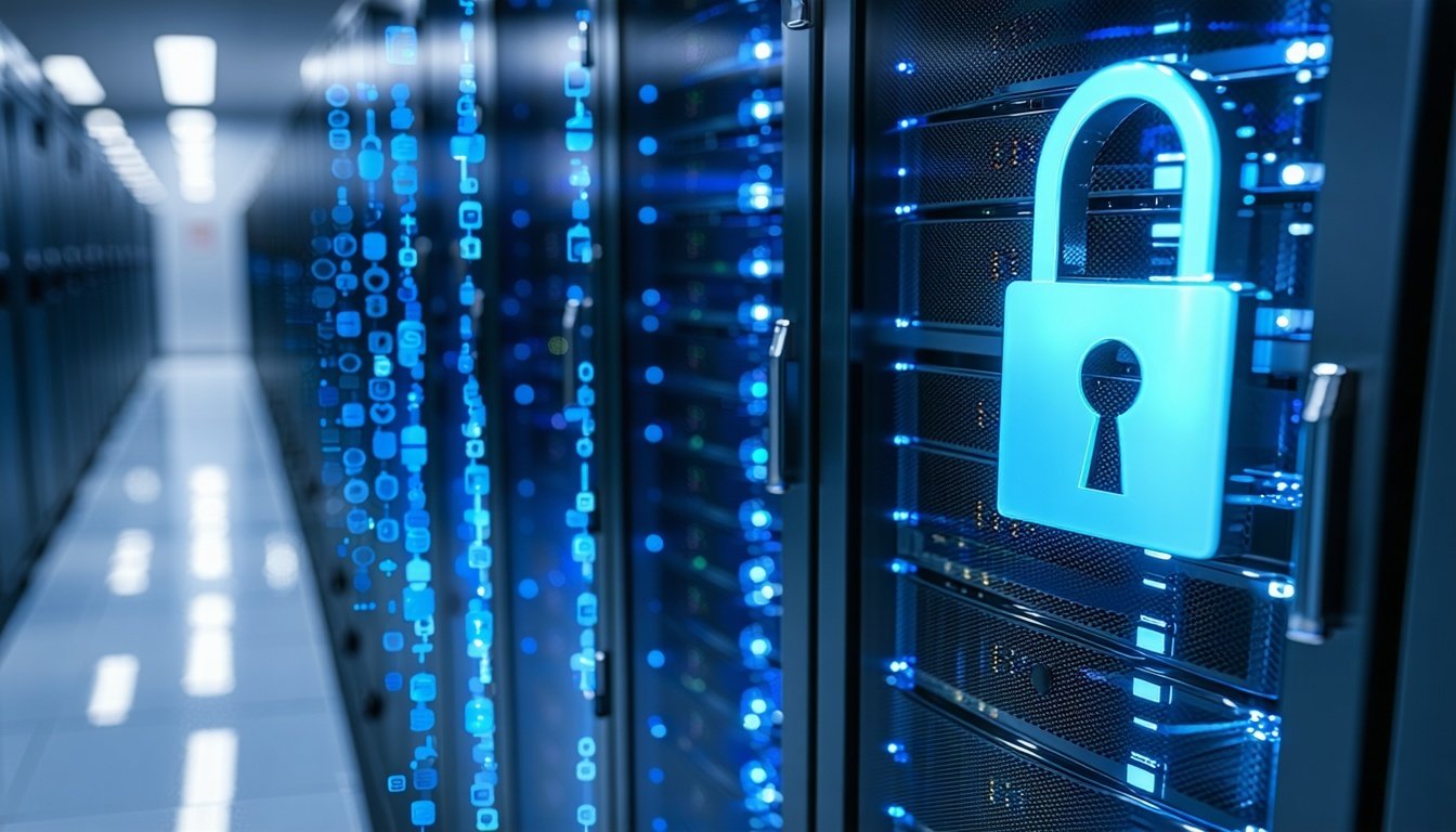 Secure server environment with advanced security measures